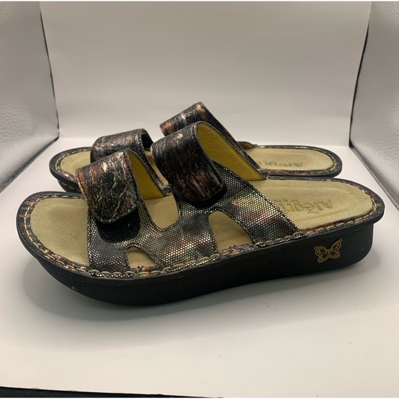 Alegria Camille Earthen size 39 sandals slip on 8.5US - Picture 2 of 11